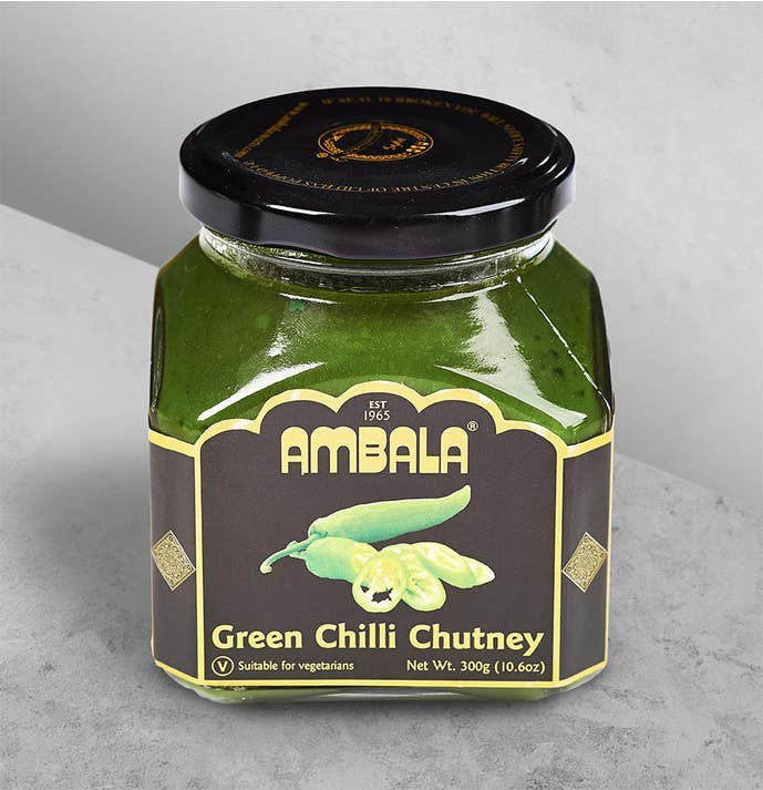 Green Chilli Chutney Authentic Indian Condiment | Ambala Foods
